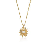 Fine Ray diamond Pendant