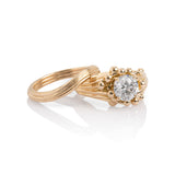 Gold Solitaire Diamond Ring